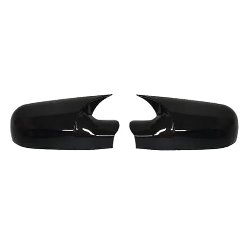 Capuchons de rétroviseurs pour Megane 2 finition noir brillant haut de gamme
