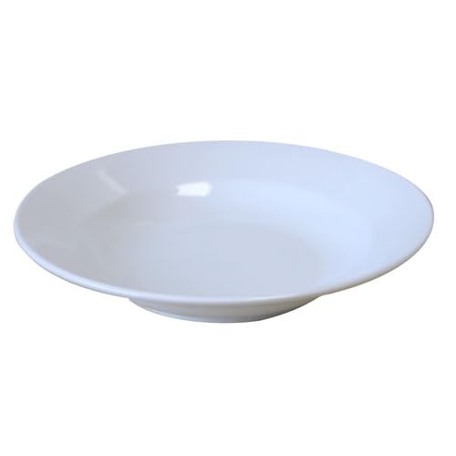 Amazon.co.jp: スープ皿 BASIC 白 24.5cm 日本製 業務用 食器 : ホーム