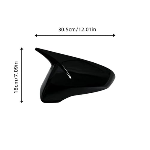 Coque de rétroviseur Hyundai Veloster carbone pour masquer les rayures