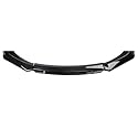 GSXOZCET Auto Frontspoiler, für Porsche Macan 2014 2015 2016 2017 Front Spoiler Lippe, Frontstoßstangenspoiler, Auto Frontspoiler Lippe,Front Lip Schaufel Modifikation,C/Black