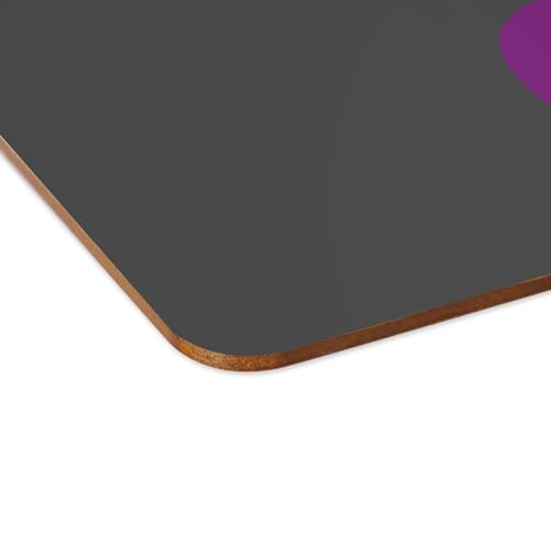 Sets de table liège noir souples pour anniversaire 5 ans napperons - 4