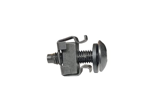 Rackgold® Black M6 Cage Nut & Screws W/Washers 25-Pack - Usa Made #TOP2