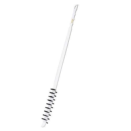 Morain Cepillo limpiador de lavadora, descontaminación, descalcificación, cepillo limpiador flexible para cilindro interior del tambor