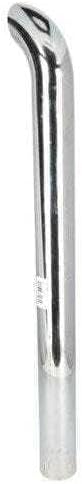 Replacement Exhaust Stack - 4" x 48" Curved Chrome fits Exhaust/Clamps/Rain Caps/Stack New