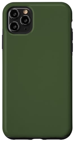 iPhone 11 Pro Max Dark Olive Green Case