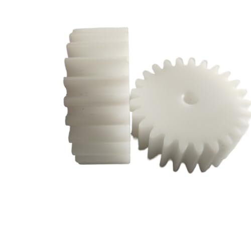 Cylindrical Drive 2pcs 1.5 Module Plastic Cylindrical Gear 1.5M 28 Teeth Spur Gear 45mm Diameter 15mm Thickness Straight Teeth Motor Gear Rack Machinery(7mm bore)
