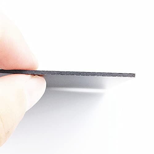 Vrttlkkfe 3K Koolstofvezelplaat plaat 125mm x 75mm x 1,5 mm dikte zuiver koolstofvezelplaat - Image 7