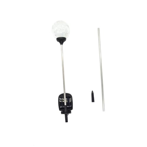 Lampes Solaires pour Jardin COLLBATH Boules Verre Craquelé LED Couleur Changeante