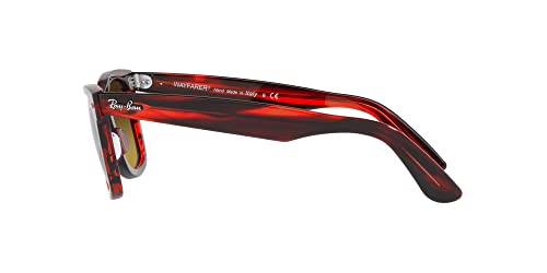 Image of Ray-Ban Rb2140f Original Wayfarer Low Bridge Fit Square Sunglasses for Men for Women