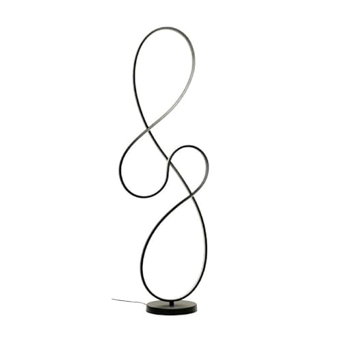 ValueLights | Matt Black Swirl Floor Lamp | Floor Lamps & Torchieres, Home Décor & Improvement Essential
