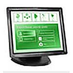 Image of Planar PT1915MU 19-Inch Saw Touch Screen Analog /DVI-D LCD Monitor with USB Driver and 5-90 Degrees Tilt (Black)