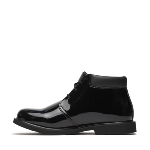 Image of Thorogood Uniform Classics Poromeric Chukka Dress Boots for Men and Women - Ultra-Lightweight with High-Shine Upper and Slip-Resistant Non-Marking Blown Rubber Outsole
