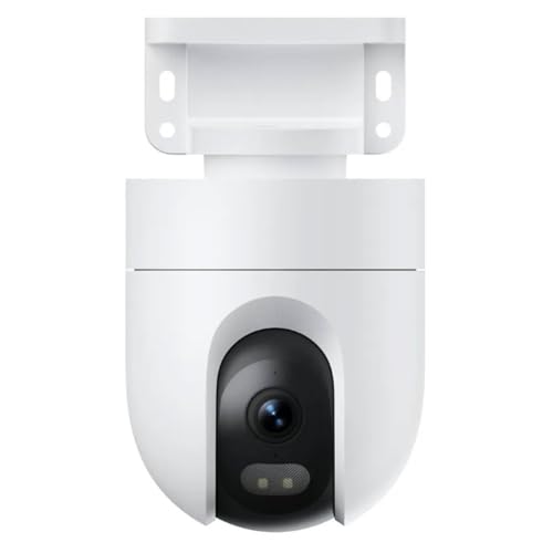 XIAOMI Cámara Exterior CW400, 2,5K Ultra, 4MP, Visión Nocturna en Color Inteligente, Movimiento Bidireccional con Gimbal, IP66 Resistente al Agua y Polvo, Seguimiento de Personas con IA