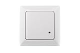 HUBER Motion 8 HF Hochfrequenz Bewegungsmelder UP 180° - LED geeignet, Radar Sensor inkl. Rahmen, 3-Draht-Technik mit Relais