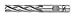 Sq. End Mill,Single End,Cobalt,2"