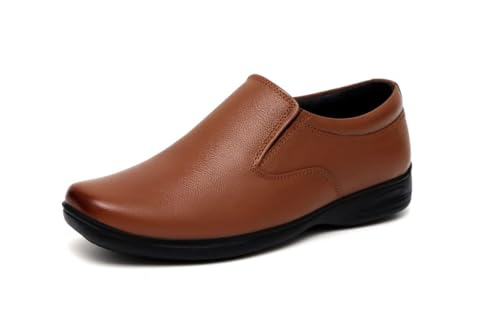 Image of ARAMISH Men's Genuine Real Leather Moccasin Formal Shoes