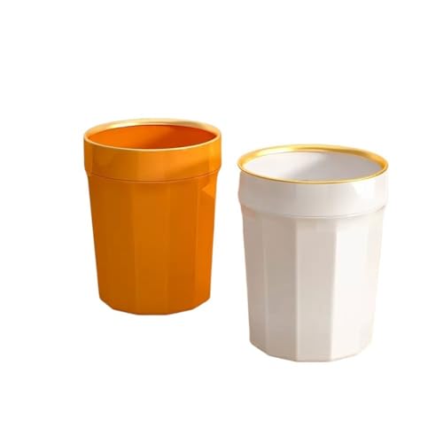 Smart Trash Can Trash Can Home Living Room Light Luxury Kitchen Bathroom Bedroom Large Office Dormitory Senior Sanitary Bin Bathroom Trash Can (Color : C, Size : M)