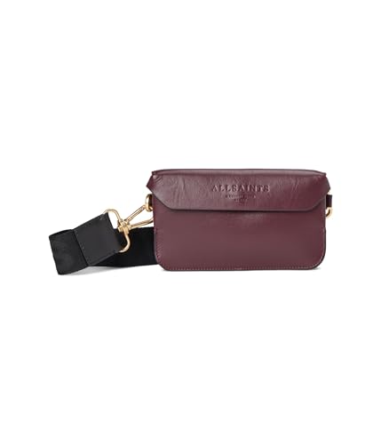 Image of AllSaints Women's ZOE CROSSBODY BURNT RED One Size