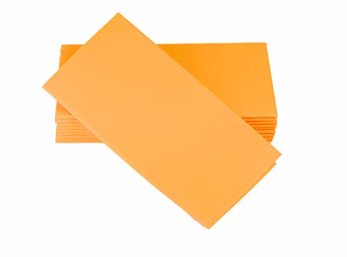 Simulinen Colored Disposable Dinner Napkins โ Decorative, Linen-Feel, Elegant & Cloth-Like โ Orange - Absorbent & Durable - Weddings, Parties and Holidays! โ Perfect Size: 16"x16" Box of 50 Simulinen Colored Disposable Dinner Napkins โ Decorative, Linen-Feel, Elegant & Cloth-Like โ Orange - Absorbent & Durable - Weddings, Parties and Holidays! โ Perfect Size: 16"x16" Box of 50