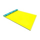 F Fityle 180x55 cm Mat de flotación de Agua Pad Flotante de Espuma XPE Punchure Resistente Capas Tolantilla de Piscina para y la navegación