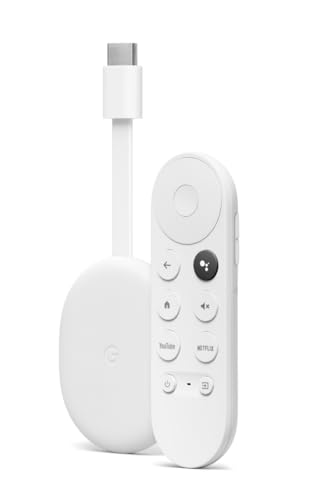 Google Chromecast with Google TV 4K White