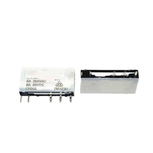 Relé HF41F-24-ZST 24-ZST DIP5 de 2 piezas componente para PCB interruptor electromagnético mini