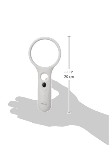 Deli office life magnifier 9099 white
