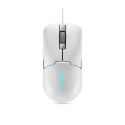 Image of Lenovo Legion M300 RGB USB Gaming Mouse - Ergonomic, ambidextrous, 8 Button, up to 8000 DPI, 1000Hz Polling Rate, 16.8M RGB Customizable Through Legion Accessory Central
