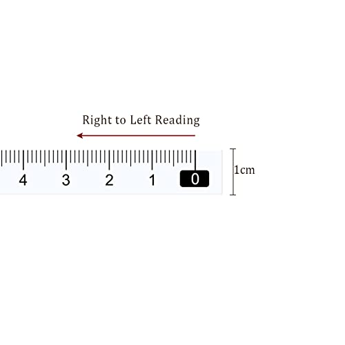 Cinta Métrica Adhesiva 150 cm con Lectura de Derecha a Izquierda miniatura 3