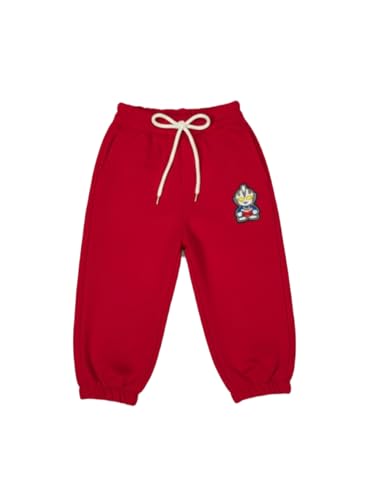 Image of A.T.U.N. (ALL THINGS UBER NICE) Boys Premium Cotton Jogger Pants with Elastic Waist & Adjustable Drawstring | Soft Touch Applique Detail Comfortable Bottom Wear for Kids