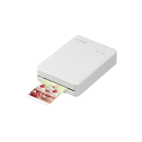 Canon Conjunto de tinta colorida/etiqueta PP-20L (20 folhas), compatível com impressora quadrada Can