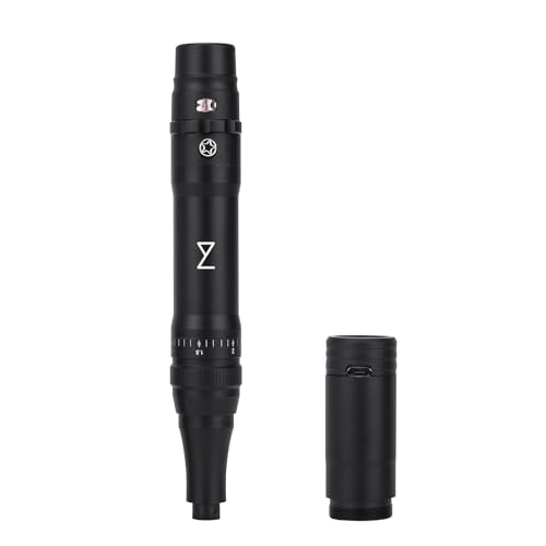 M Permanent Makeup Machine - Microblading Machine, Eyebrow Ink Machine - Microshading, Lip, Brows Device- Microblading Kit - Achieve Flawless Results (Black)