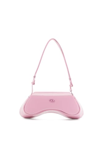 Diesel Bolsa tiracolo Play Cross Body, rosa, Medium, Bolsa tiracolo brilhante
