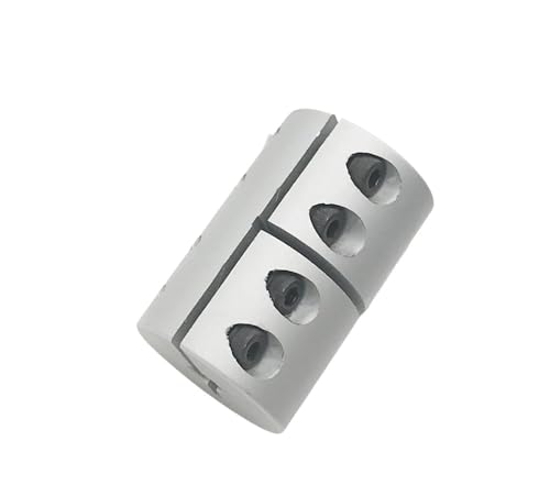 Rigid coupling,Stainless steel rigid coupling 1pcs D25L25 Rigid Torque Connector Aluminum Alloy Coupling 3D Printer Parts CNC Stepper Servo Motor Accessories(4mm to 4mm)