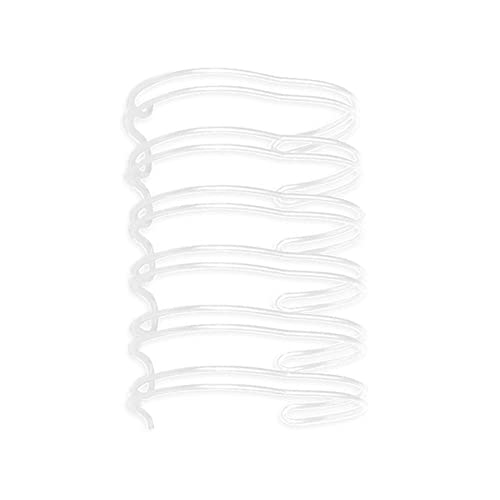 Mimo Wire-o para Encadernadora Binding - Branco - 7/8 in - 18 Unids - Perfeito Para Criar Bloquinhos