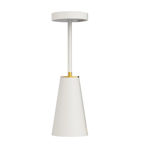 GIWFBQTR Lámpara de Mesa Inalámbrica, Táctil, Regulable, Recargable, para Mesita de Noche, Dormitorio, Sala de Estar, Cafetería Al Aire Libre, Bares A