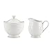 Lenox French Perle Sugar and Creamer, White - 822944