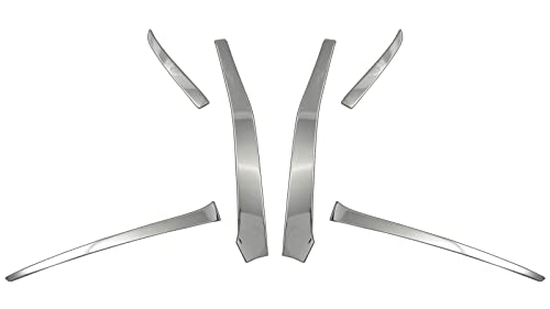 BRIGHTZ ソリオ 27 37 47 超鏡面ステンレスメッキフロントバンパーサイドモール 6PC 【 FRO−ETC−BIG−084 】 MA27S MA37S MA47S MA