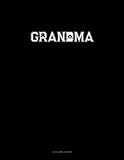  Grandma (With Wrestling Graphics): 3 Column Ledger