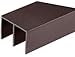 CRL Duranodic Bronze Aluminum Extra Depth Upper Channel - 12 ft long [Misc.]