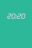 20:20: 2020 Kalenderbuch A5 A5 Türkisblau (German Edition)