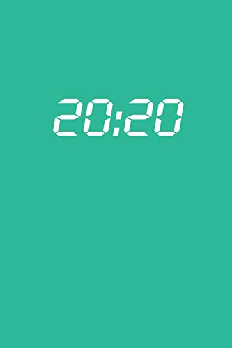 20:20: 2020 Kalenderbuch A5 A5 Türkisblau (German Edition)