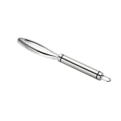 Kiuiom Desescamador Pescado,Raspador Pescado,Escamas de Pescado Raspador Eliminar,Gadgets Cocina Cuchillo Pescado...