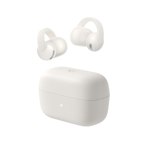 Soundcore C50i par Anker, écouteurs à Oreilles Libres, Clips, Confort Ultime, FlexiClip, transducteurs 12 mm, Basses puissantes, appels IA Nets, 28 h d’autonomie, Hi-Res, IP55, Bluetooth 6.0