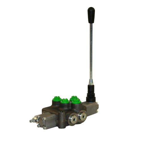 Handhebelventil Frontladerventil Hydraulik-Steuergerät Monoblock 1-fach 45 l/min (manuell) doppelwirkend, federzentriert, M45