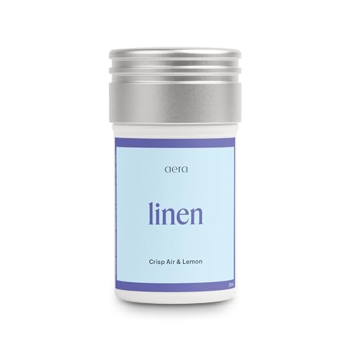 Aera Linen - Essential Oil for Home - Lively and Refreshing Fragrance - Notes of Bright Citrus and Juniper Berries - Scent Refill - Works with The Aera Diffuser