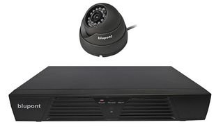 DVR 4CH 1 DOME CAMERA 160GB HDD KIT KIT-4CH-1D-16-BP By BLUPONT