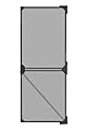 EASYmaxx Insect Protect - Zanzariera telescopica per porta del balcone, con rete integrata, protezione dagli insetti, senza tagliare, senza foratura, max. ca. 122 x 285 cm