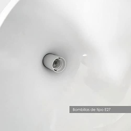 Reviews y listado de Lampara colgante blanca disponible en línea. 12 Imagen adicional