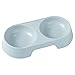 Welpennäpfe | Macaron Elevated Cat Double Bowl | Welpenfutter- und Wassernäpfe-Set, Fressnäpfe zum Füttern von kleinen, mittelgroßen Hunden, Katzen, Welpen